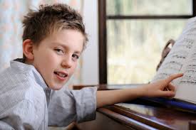 Boy Playing Piano