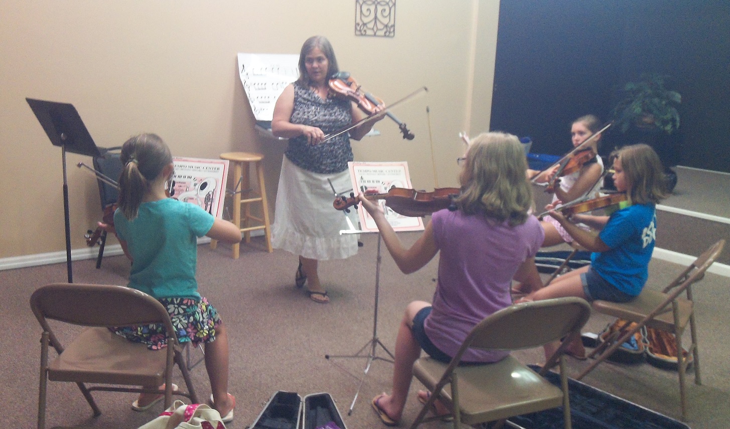 Music Academy of WNC sumemr camp class